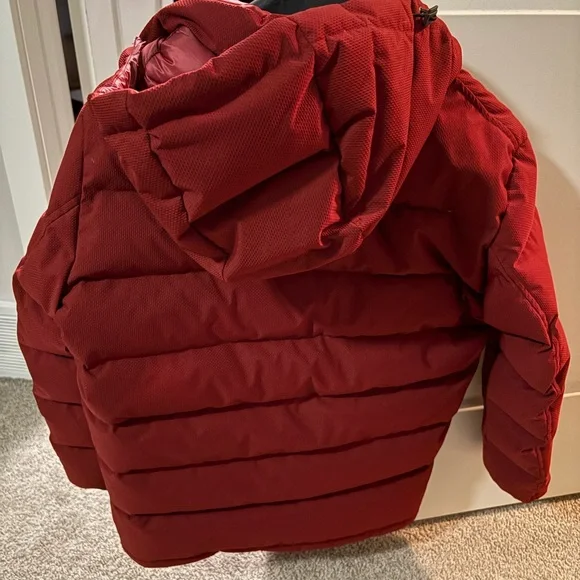 Herno Red Puffer Jacket - Picture 2 of 5